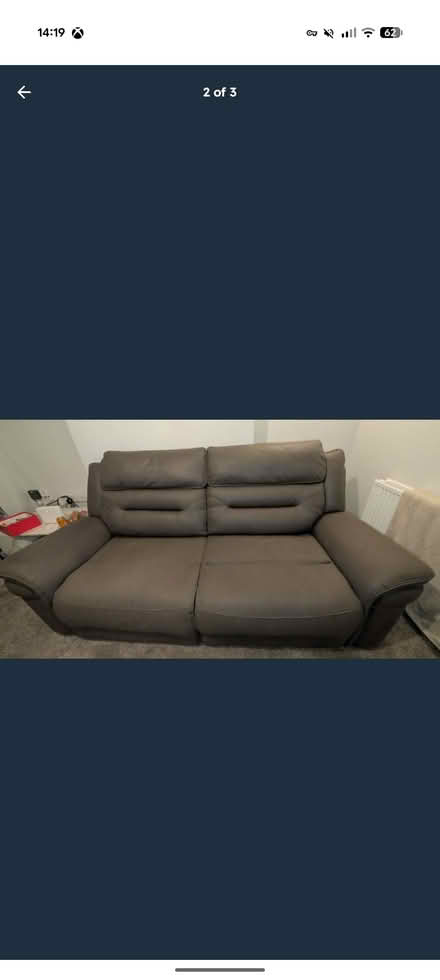 Photo of free 3 seater grey couch (The Strands WF4) #1