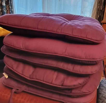 Photo of free Garden chair cushions (OX14 off Colwell Drive) #1