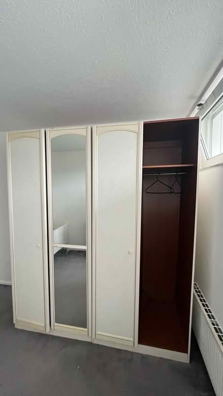 Photo of free Four door white wardrobe (Peckham, SE15) #1