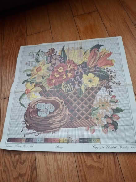 Photo of free Unfinished tapestry in frame (sidcup DA15) #2