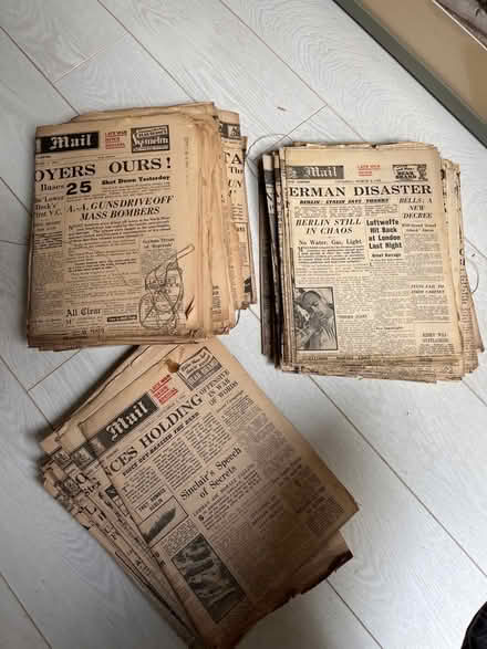 Photo of free Antique newspapers (Widcombe) #1