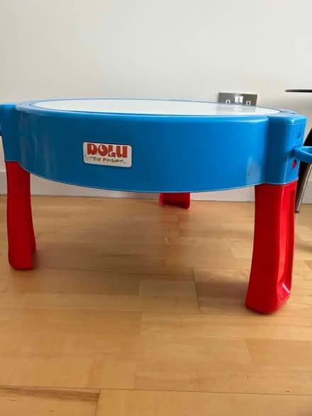 Photo of free Children table with storage (Bradford City Centre BD1) #2