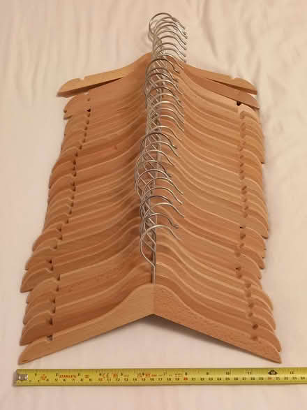 Photo of free Wooden hangers for children's clothes (CT6) #1