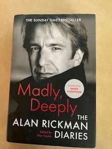 Photo of free Hardback book - Alan Rickman diaries (Caldecott OX14) #1