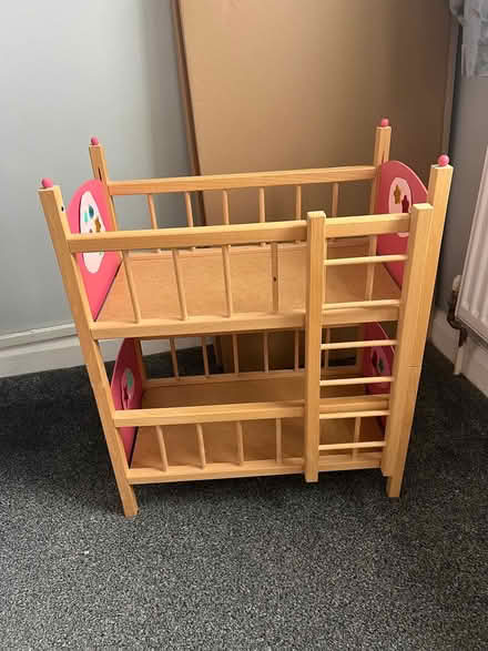 Photo of free Dolls bunk bed (Norwich) #2
