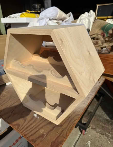 Photo of free Wall wine rack (94086, downtown Sunnyvale) #2