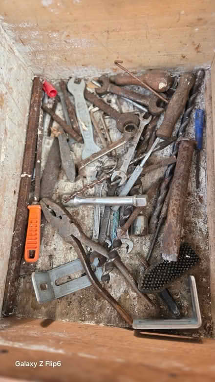 Photo of free Large box of old tools (Crawley Down RH10) #3