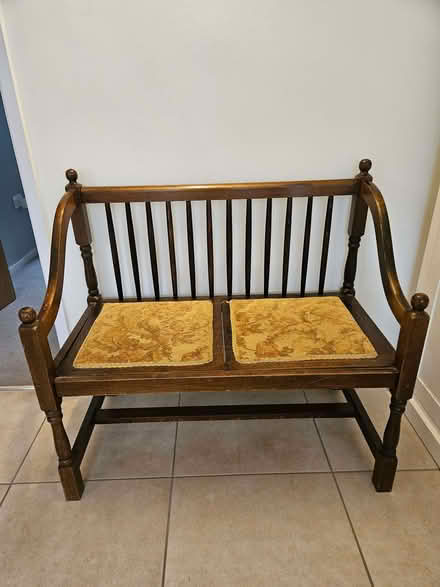Photo of free Two seater indoor bench. (Harpenden AL5) #1