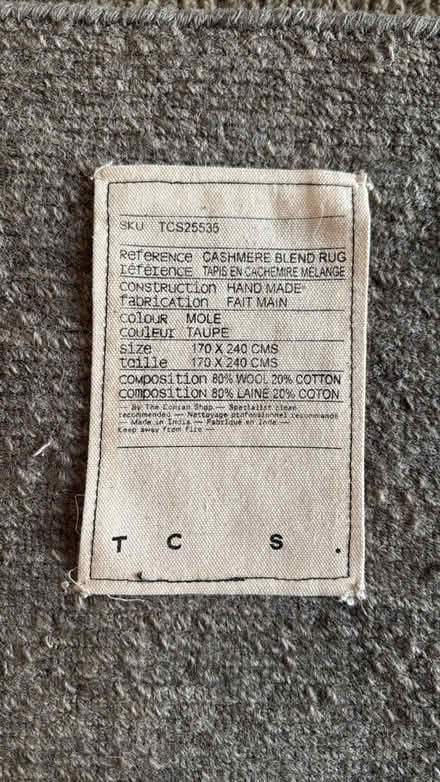 Photo of free Cashmere rug (SE8) #3