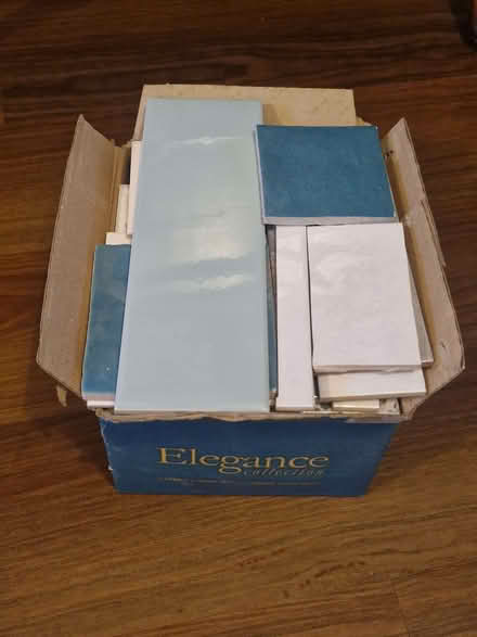 Photo of free Box of assorted tiles (Law DD3) #1