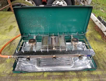 Photo of free Camping 2 ring stove and grill (Manafon SY16) #1