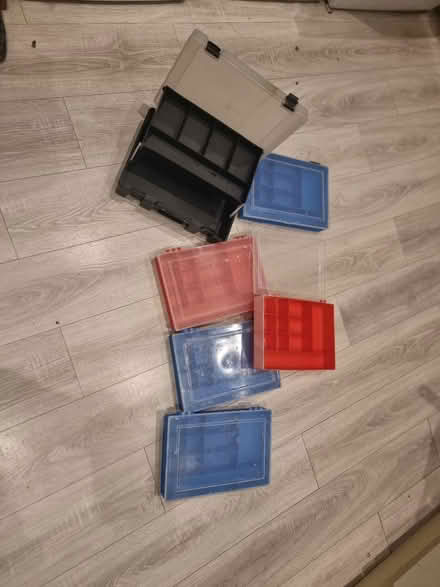 Photo of free Storage boxes x 6 (Sale M33) #1