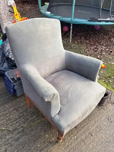 Photo of free Wooden arm chair (Leeds LS8) #1