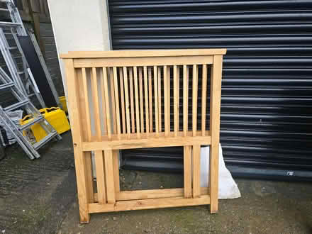 Photo of free pine headboards (Pentyrch CF15) #2