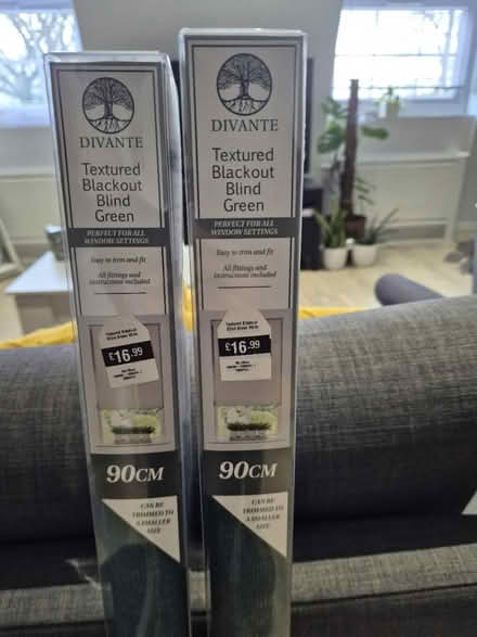 Photo of free Two green blinds (Tunbridge wells) #2