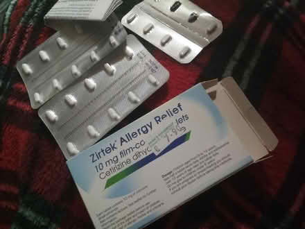 Photo of free Zirtek allergy tablets (cetirizine) (Dublin central) #2