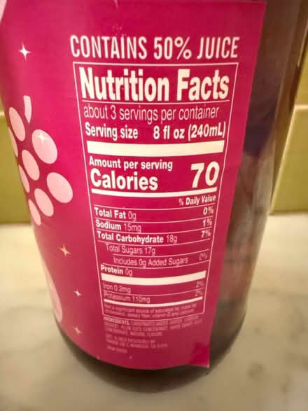 Photo of free Sugar Plum Sparkling Beverage (Piedmont) #2