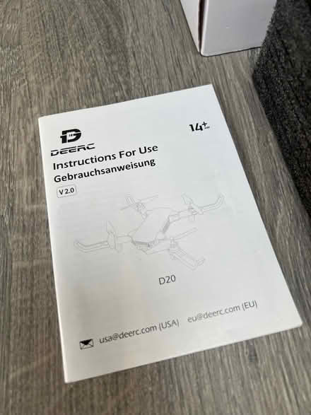 Photo of free DEERC D20 HD Camera Drone. Good condition (Southsea PO4) #4