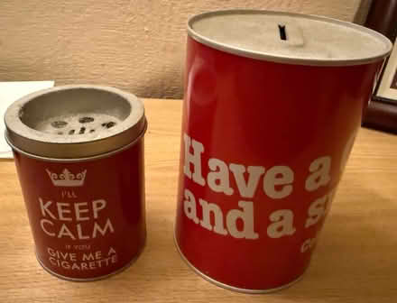 Photo of free Money box and ashtray (Alvaston DE24) #1