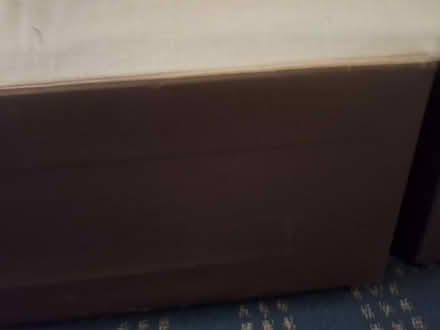 Photo of free Double wood bed with headboard (Newtown B19) #1