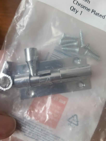 Photo of free Barrel Bolt 50mm (N2 East Finchley) #2