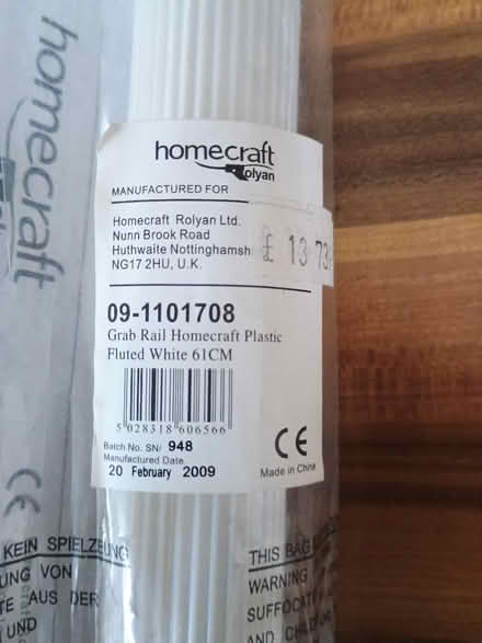 Photo of free Grab Rail (Bloomfield) #2