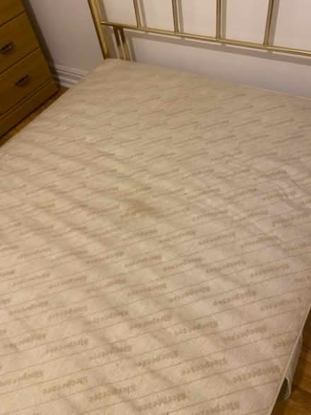 Photo of free Easy foldable double bed with wheels. (Deepdale PR1) #4