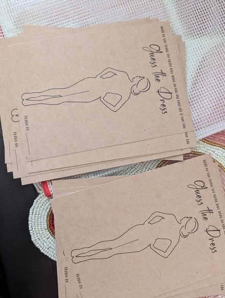 Photo of free "Guess the dress" shower game (63rd& main, DG) #1