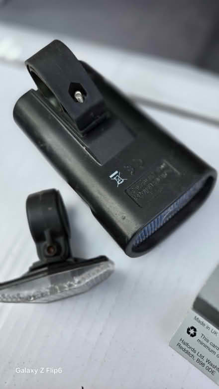 Photo of free Bicycle trouser clips & bike lights (Crawley Down RH10) #2