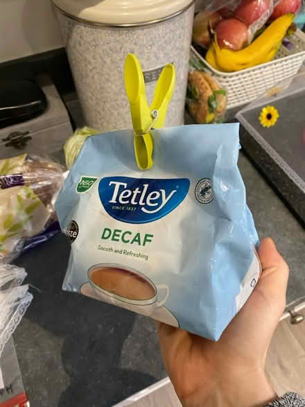 Photo of free Tetley Tea Bags DECAF (Purley CR8) #1