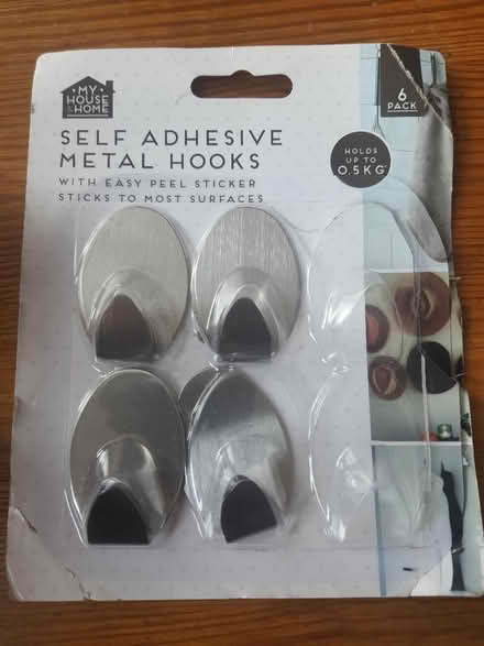 Photo of free Self adhesive metal hooks (N2 East Finchley) #1