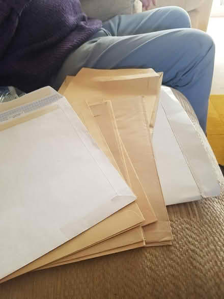 Photo of free Large envelopes (Bexleyheath DA8) #1