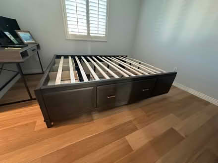 Photo of free Queen Bed and Headboard (Rowan) #3