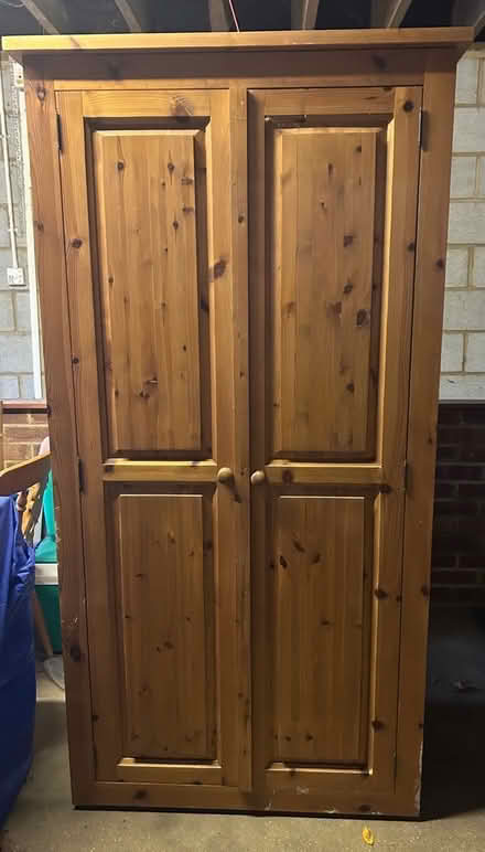 Photo of free Double pine wardrobe (West Street,Buckingham,MK18) #3