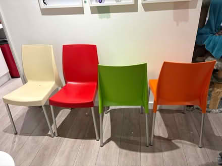 Photo of free 4 colourful chairs (Burgess Hill RH15) #2