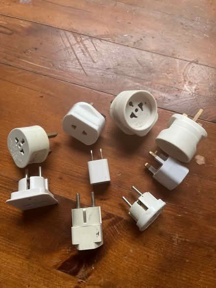 Photo of free Plug adaptors - assortment bundle (Three Fields Farm HP3) #1