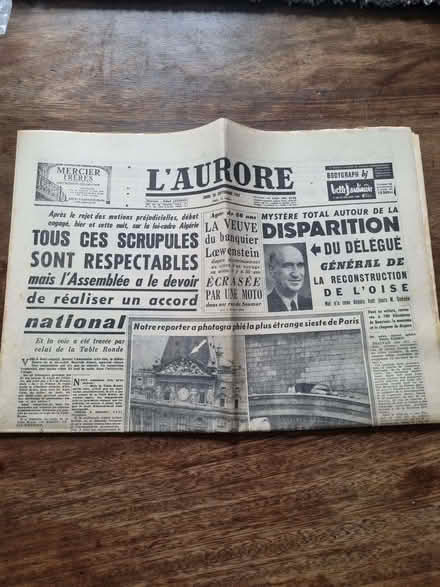 Photo of free 26th September French Newspaper (Odd Down) #3