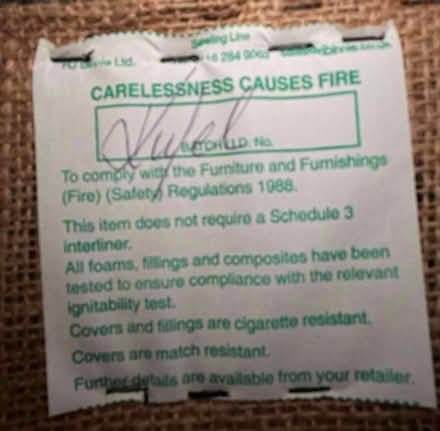 Photo of free Charcoal grey leather 2 seat sofas x2 (Ruislip HA4) #1