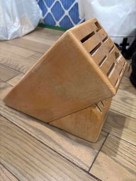 Photo of free Wusthof wood Knife display storage (Garden City, NY 11530) #2