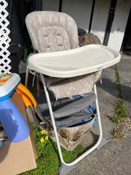 Photo of free Toddler high chair Toy outdoor (20 Alvina Ave, San Rafael) #1