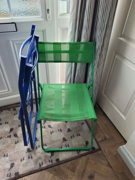 Photo of free 2 Folder Ikea chairs (Woodley RG5) #1