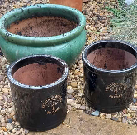 Photo of free Ceramic garden planters (Didcot OX11) #1