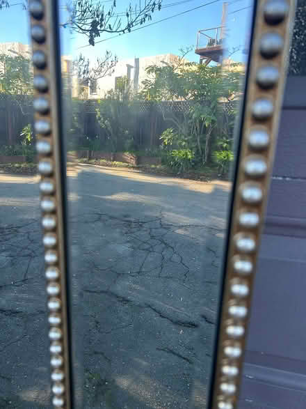 Photo of free 32x78 large heavy framed Mirror (Dimond district in Oakland) #2