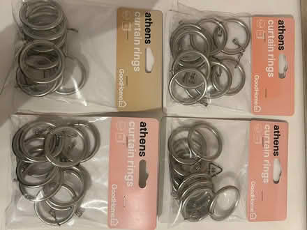 Photo of free Curtain rail rings (Castleknock, Dublin) #1