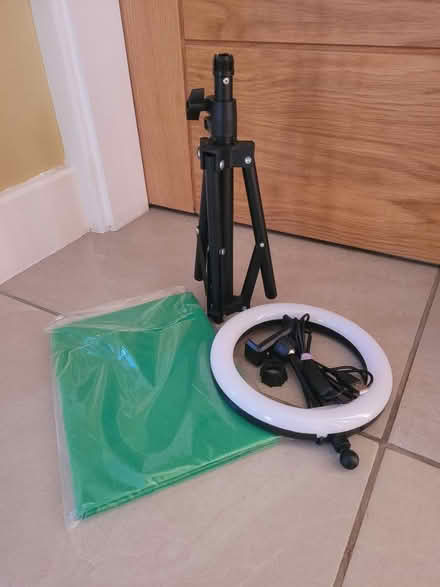 Photo of free Laptop ring light (Norton, Malton YO17.) #1