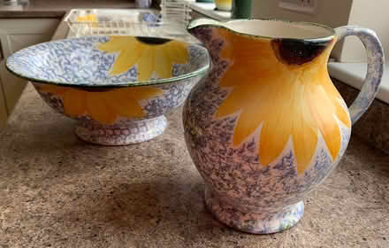 Photo of free Poole Pottery jug & bowl (RG14) #2