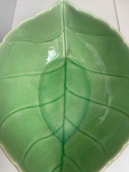 Photo of free Big Leaf shaped ceramic bowl (Kennedy/16th in Markham) #3