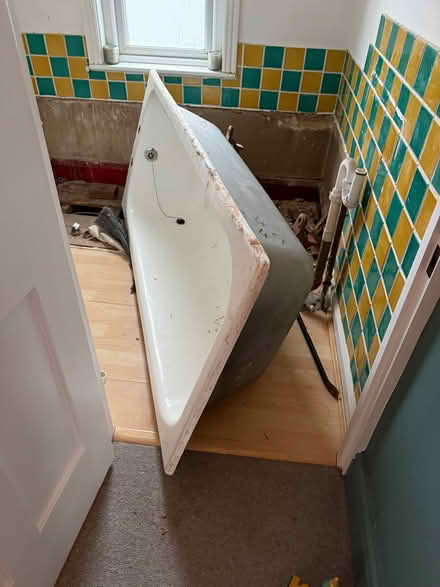 Photo of free Cast iron bath - scrap metal (Dean Court OX2) #1
