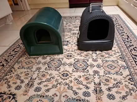 Photo of free Cat litter box. Cat sleeping box (rhayader) #1