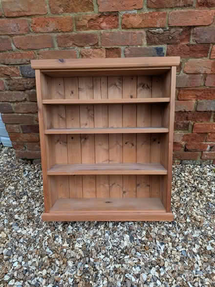 Photo of free Wall hung bookcase for CDs and dvds (Baulking SN7) #1